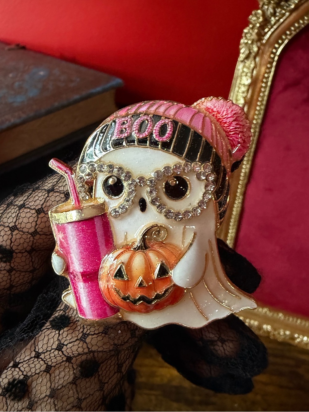 Boo' Ghost Cute Brooch